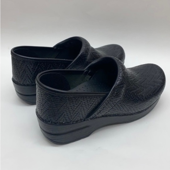 DANSKO Black Chevron Clogs - Picture 9 of 10